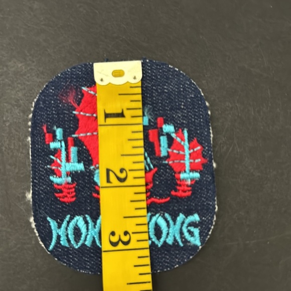 Vintage Hong Kong Sew on Denim Patches - Picture 3 of 7